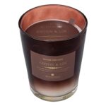 Κεριά & Κηροπήγια 855G Cotton Alma Glass Candle 200617B