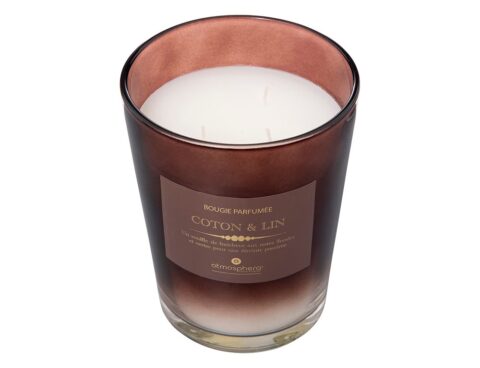 Κεριά & Κηροπήγια 855G Cotton Alma Glass Candle 200617B