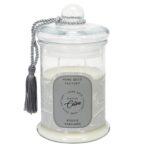 Κεριά & Κηροπήγια Bougie Parfumee Bonbonniere Grise H23.5Cm M4 Bo557
