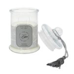 Κεριά & Κηροπήγια Bougie Parfumee Bonbonniere Grise H23.5Cm M4 Bo557