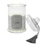 Κεριά & Κηροπήγια Bougie Parfumee Bonbonniere Grise H29Cm M2 Bo5581