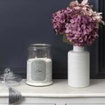 Κεριά & Κηροπήγια Bougie Parfumee Bonbonniere Grise H29Cm M2 Bo5581