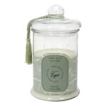Κεριά & Κηροπήγια Bougie Parfumee Bonbonniere Verte H29Cm M2 Bo5580