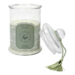Κεριά & Κηροπήγια Bougie Parfumee Bonbonniere Verte H29Cm M2 Bo5580