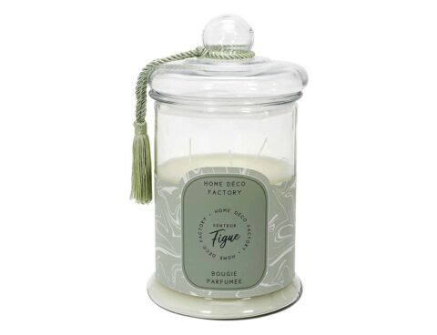 Κεριά & Κηροπήγια Bougie Parfumee Bonbonniere Verte H29Cm M2 Bo5580