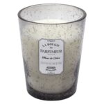 Κεριά & Κηροπήγια Bougie Parfumee Verre Bulle Gris Clair H16Cm M4 Bo