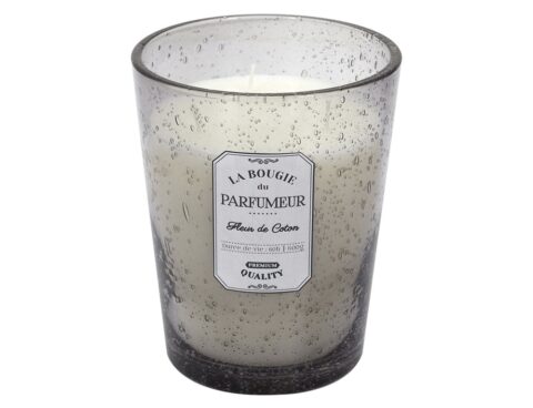 Κεριά & Κηροπήγια Bougie Parfumee Verre Bulle Gris Clair H16Cm M4 Bo