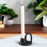 Κεριά & Κηροπήγια Candle Holder 75X60Mm Black A98050090