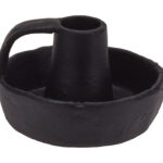 Κεριά & Κηροπήγια Candle Holder 95X60Mm Black A98050100