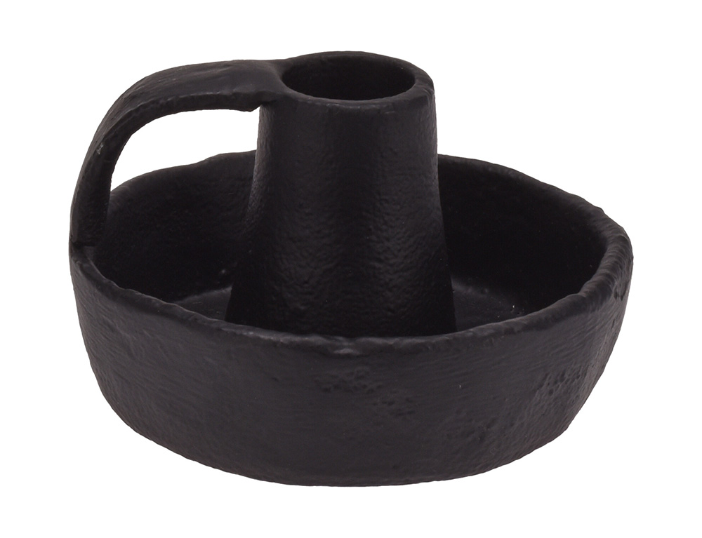 Κεριά & Κηροπήγια Candle Holder 95X60Mm Black A98050100