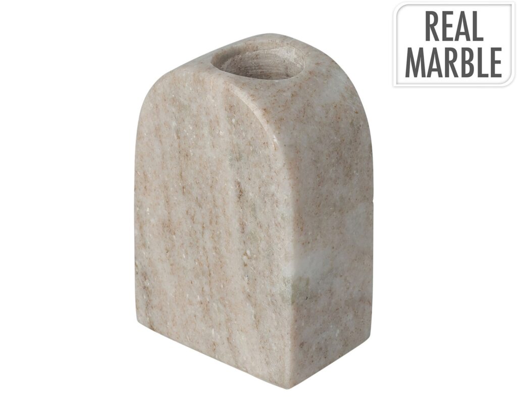 Κεριά & Κηροπήγια Candle Holder Marble 6X4X8,5Cm