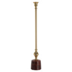 Κεριά & Κηροπήγια Candle Holder Wooden Base 56Cm A04610090