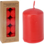 Κεριά & Κηροπήγια Candles 3Cm S10 Red Acc696470