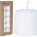 Κεριά & Κηροπήγια Candles 3Cm S10 White Acc696270