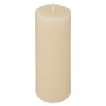 Κεριά & Κηροπήγια Demi Ivory Rnd Candle 5X14 196064