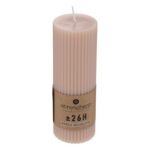 Κεριά & Κηροπήγια Demi Pink Rnd Candle 5X14 196064G