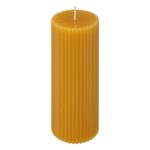 Κεριά & Κηροπήγια Demi Yell Rnd Candle 5X14 196064B