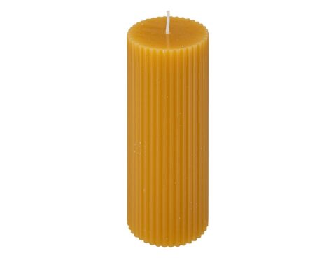 Κεριά & Κηροπήγια Demi Yell Rnd Candle 5X14 196064B
