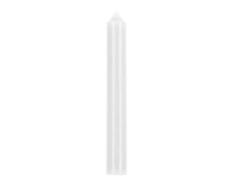 Κεριά & Κηροπήγια Hugo White Din Candle Atmosphera H16 X10 145078