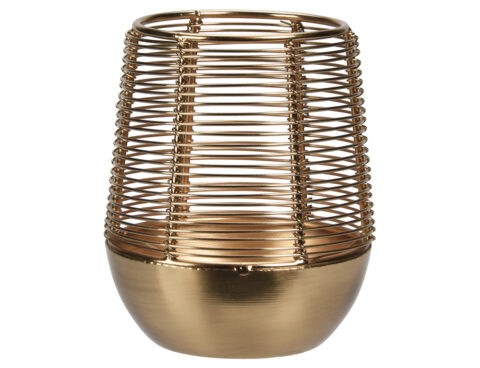 Κεριά & Κηροπήγια Lantern Wire 12Cm Gold A98806200