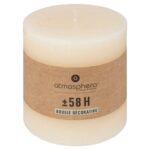 Κεριά & Κηροπήγια Olia Ivory Rnd Candle 10X10 103123