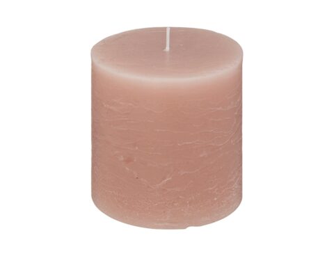 Κεριά & Κηροπήγια Olia Pink Rnd Candle 10X10 103124G