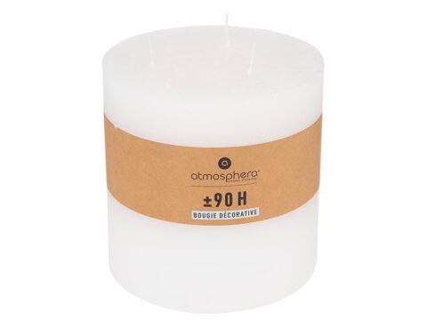 Κεριά & Κηροπήγια Olia Whi Rnd Candle 14X14 136579A