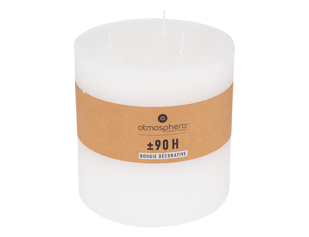 Κεριά & Κηροπήγια Olia Whi Rnd Candle 14X14 136579A