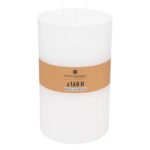 Κεριά & Κηροπήγια Olia Whi Rnd Candle 14X23 136580A