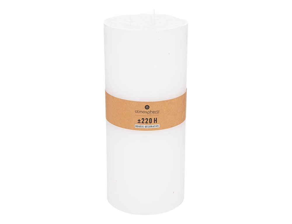 Κεριά & Κηροπήγια Olia Whi Rnd Candle 14X32 136581A