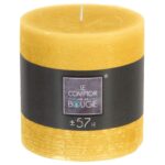 Κεριά & Κηροπήγια Olia Yell Rnd Candle 10X10103124B