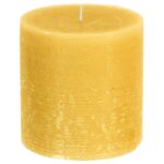 Κεριά & Κηροπήγια Olia Yell Rnd Candle 10X10103124B
