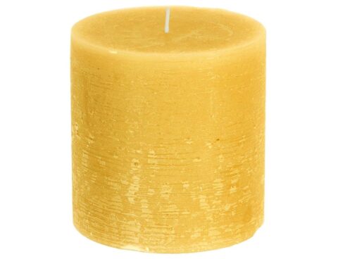 Κεριά & Κηροπήγια Olia Yell Rnd Candle 10X10103124B