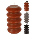 Κεριά & Κηροπήγια Pillar Candle 14Cm 3Assorted Clr Acc309910