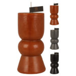 Κεριά & Κηροπήγια Pillar Candle 7X14Cm 3Ass Clr Acc309920
