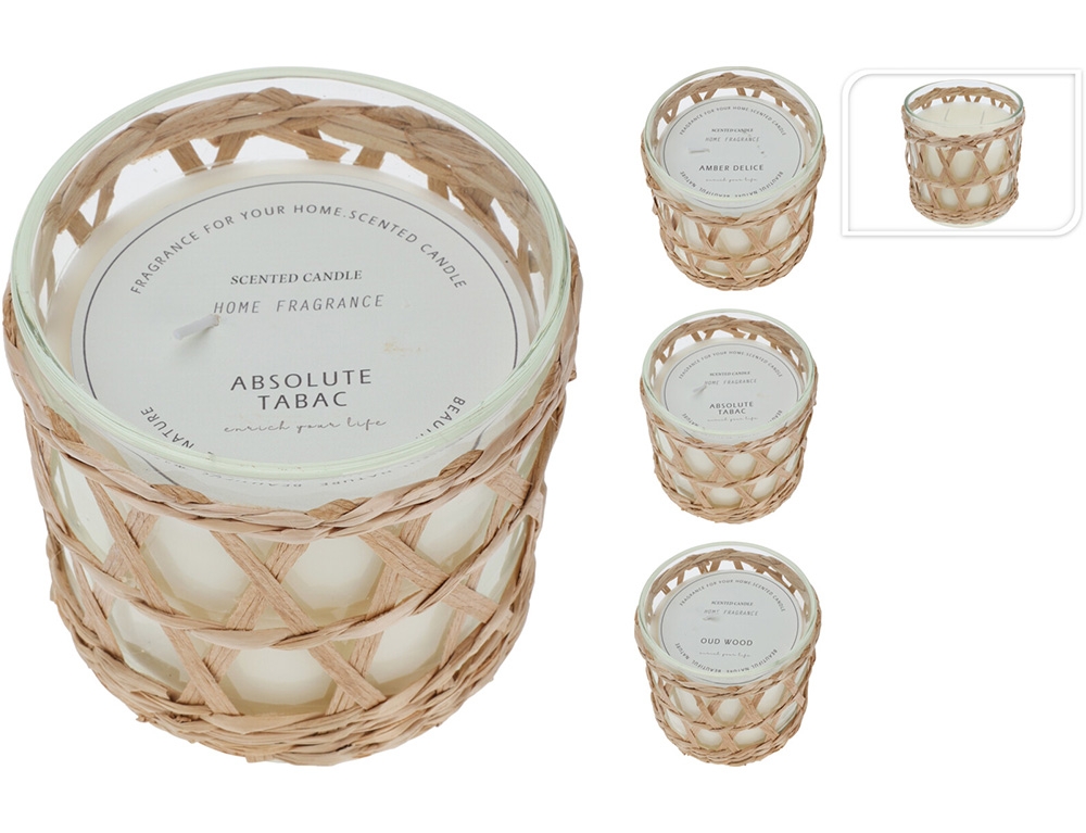 Κεριά & Κηροπήγια Scented Candle In Glass 3Ass Cc5072790