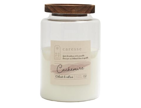 Κεριά & Κηροπήγια Scented Candle Pot Top Acacia Softness H16Cm Bo008