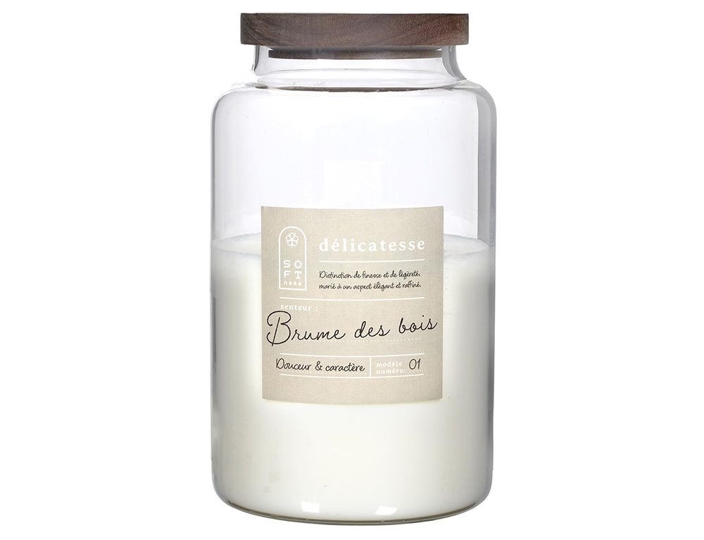 Κεριά & Κηροπήγια Scented Candle Pot Top Acacia Softness H24Cm Bo008