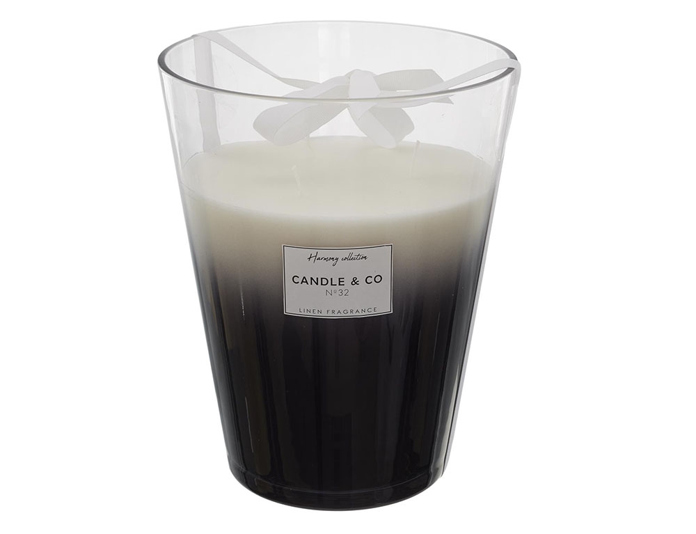 Κεριά & Κηροπήγια Scented Candle Vase Harmony H 23Cm Bo5446