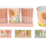 ΚΕΡΙΆ & ΚΗΡΟΠΉΓΙΑ SET 3T KEPI DECO GLASS CC5073360