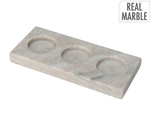 Κεριά & Κηροπήγια Tealight Holder Marble 18X8Cm