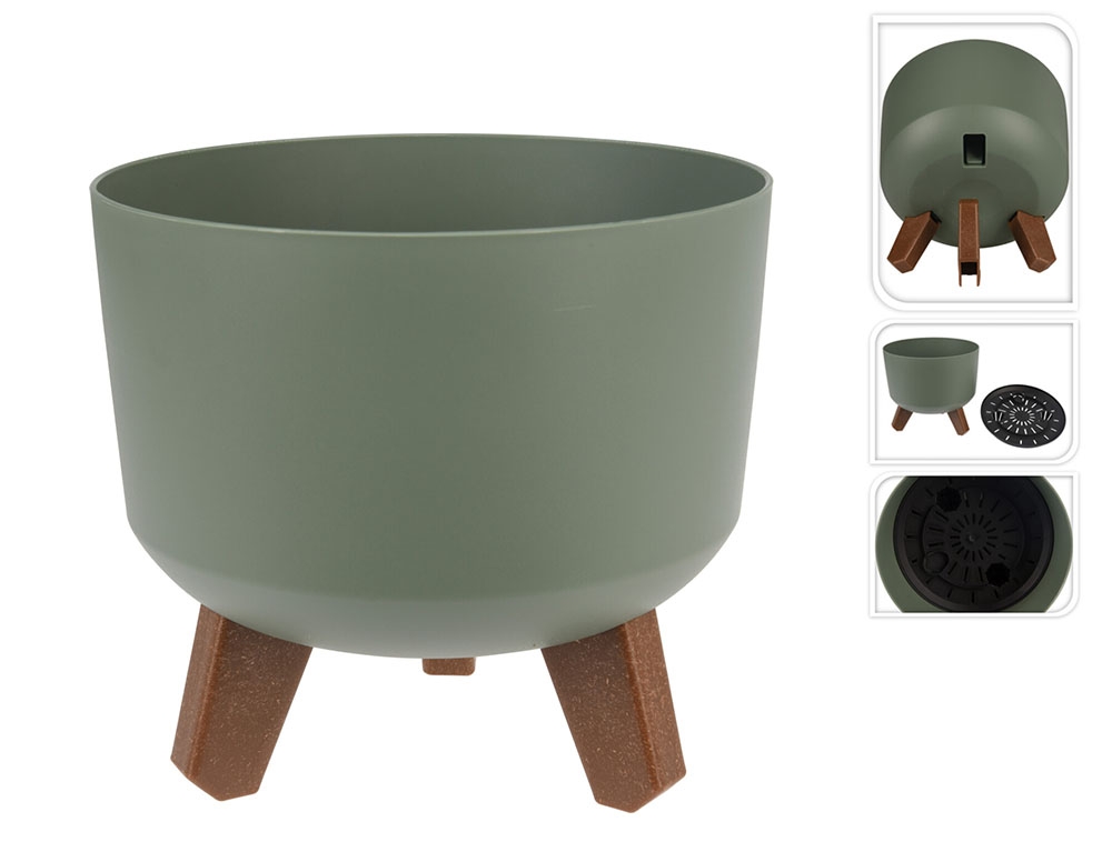 Κήπος & Κηπουρική Flower Pot Dia 200Xh174Mm Y89300200