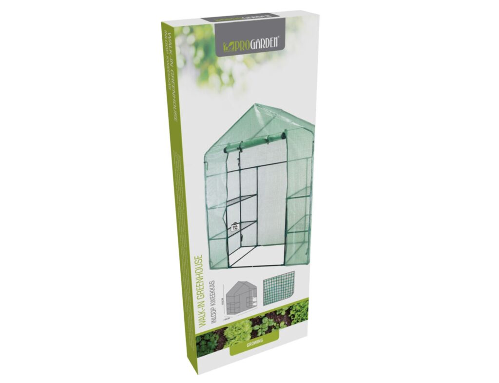 Κήπος & Κηπουρική Greenhouse Walk In 143X73X195C