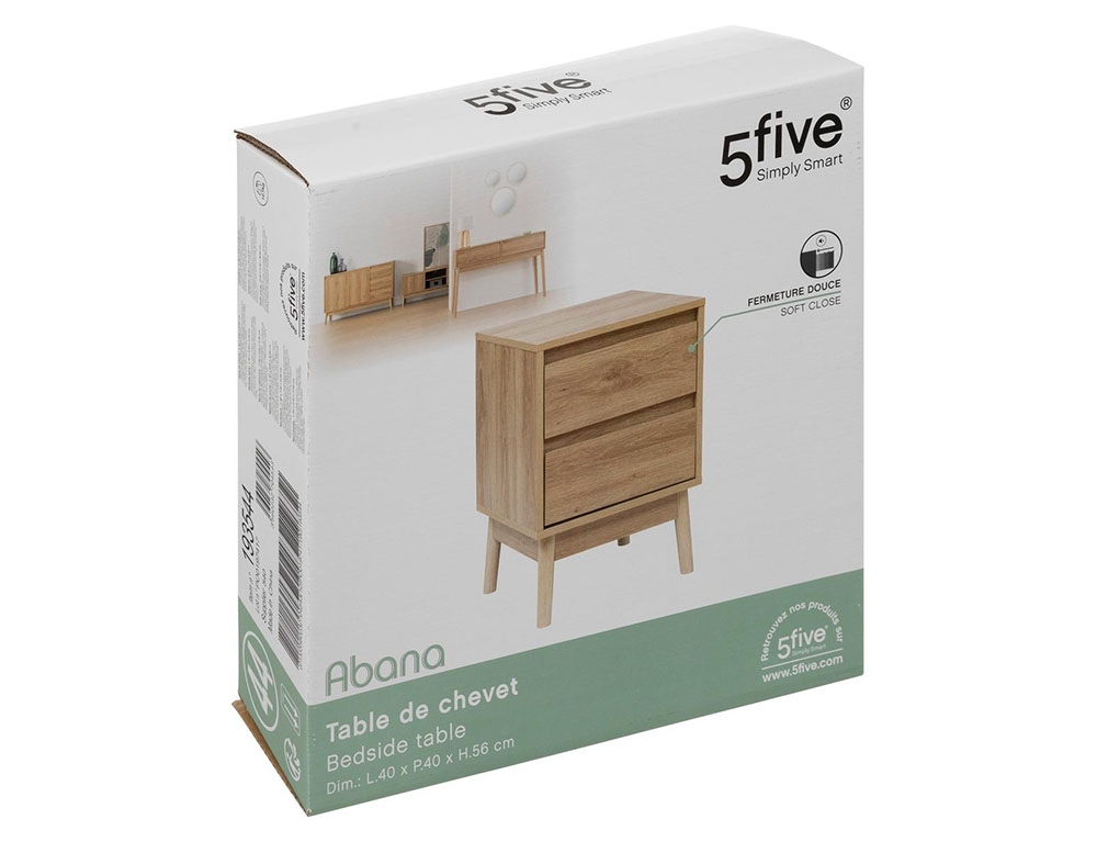 Κομοδίνα Bedside Table 2 Dra Abana