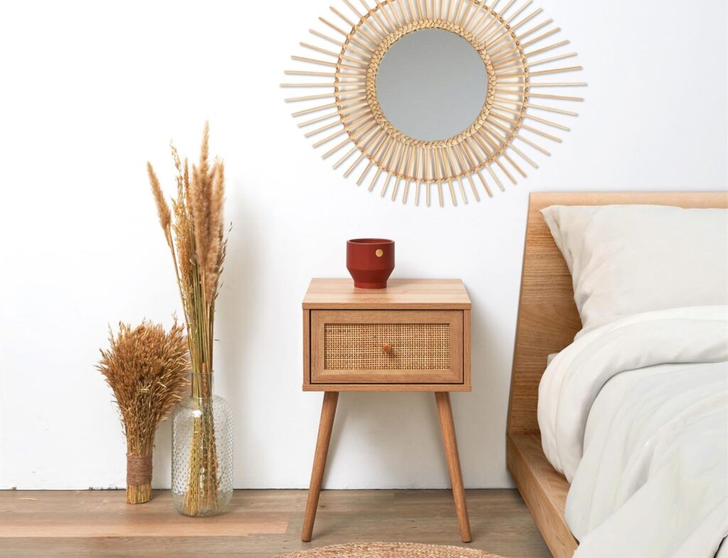 Κομοδίνα Bedside Table Hd7456