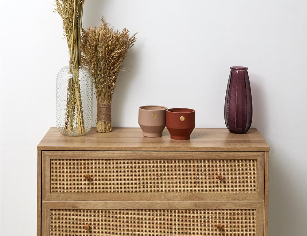 Κονσόλες & Μπουφέδες (Έπιπλα Εισόδου) Bali 3-Drawer Chest A1/M1 Hd7455
