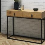 Κονσόλες & Μπουφέδες (Έπιπλα Εισόδου) Console Bois Et Metal Abbott M1 Hd6623