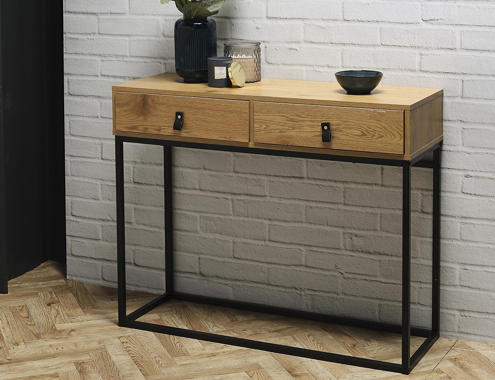 Κονσόλες & Μπουφέδες (Έπιπλα Εισόδου) Console Bois Et Metal Abbott M1 Hd6623