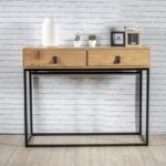 Κονσόλες & Μπουφέδες (Έπιπλα Εισόδου) Console Bois Et Metal Abbott M1 Hd6623