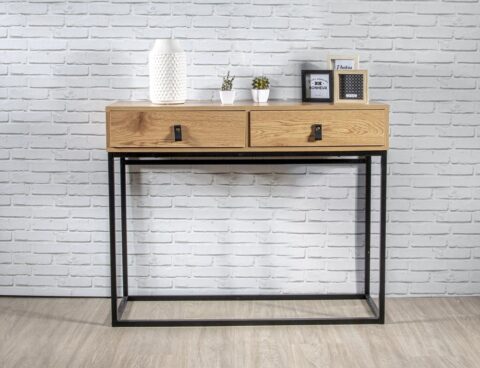 Κονσόλες & Μπουφέδες (Έπιπλα Εισόδου) Console Bois Et Metal Abbott M1 Hd6623